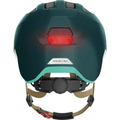 ABUS Fietshelm SMILE Y 3.0 ACE LED Koninklijk Groen -Randwinkel Voor Kinderen abus fietshelm smile y 3 0 ace led koninklijk groen a408832 2