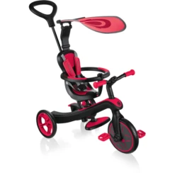 AUTHENTIC SPORTEN Globber Explore R Trike 4 In 1, Rood