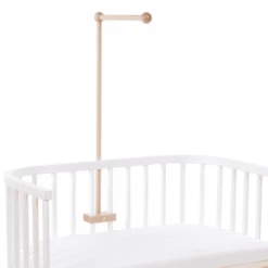 Babybay ® Verrijdbare Houder Geschikt Voor Alle Modellen Met Ronde Stangen Naturel Gelakt -Randwinkel Voor Kinderen babybay verrijdbare houder geschikt voor alle modellen met ronde stangen naturel gelakt a311237 3