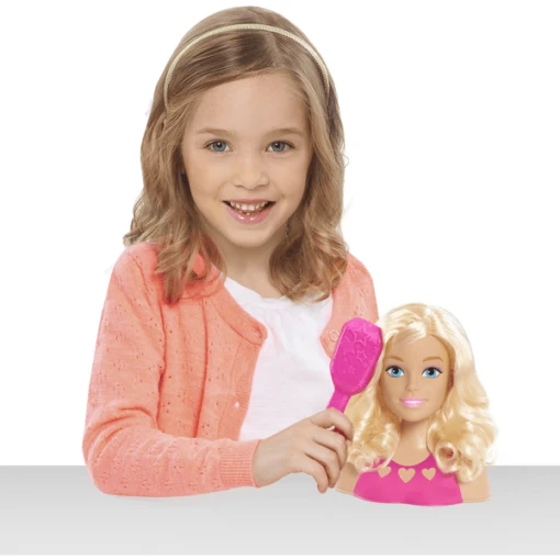 Barbie Mini Kapperskop, Blond Haar - Afbeelding 2