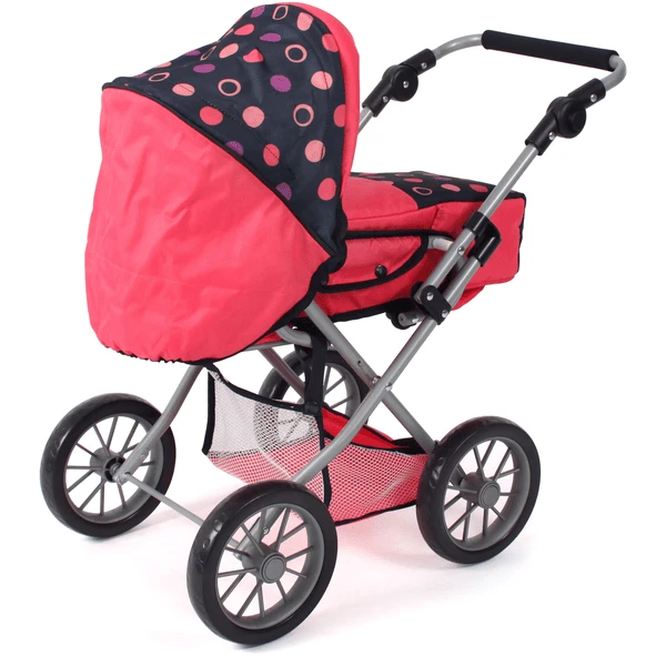 BAYER CHIC 2000 Combi Poppenwagen LENI Corallo - Afbeelding 4