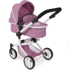 BAYER CHIC 2000 MIKA Jeans Roze Combi Poppenwagen