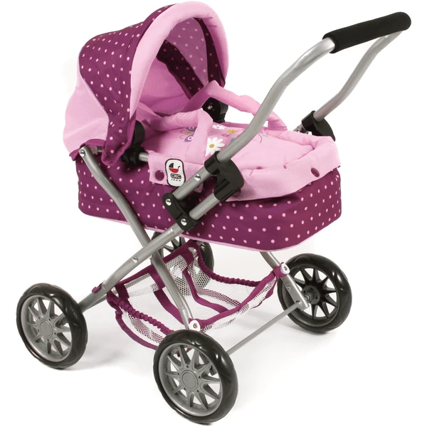 BAYER CHIC 2000 Mini Knuffel Kinderwagen SMARTY Dots Braam - Image 3