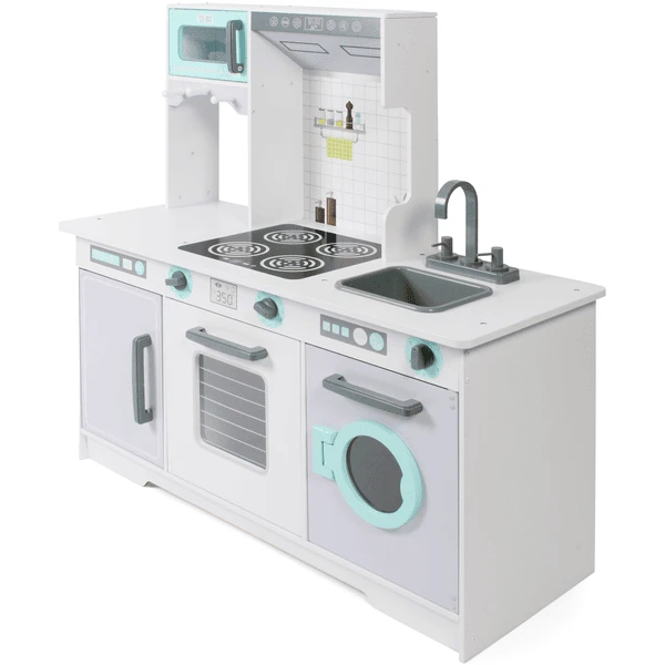 BAYER CHIC 2000 Speelkeuken, Wit/grijs/mint - Image 2