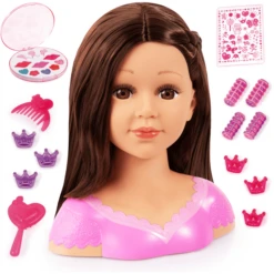 Bayer Design Styling Head Charlene Super Model Met Cosmetica