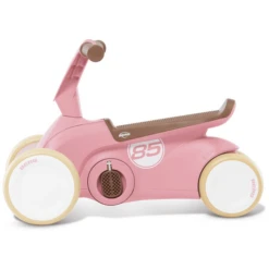 BERG Loopauto BERG GO² Retro Roze -Randwinkel Voor Kinderen berg loopauto berg go retro roze a306354 2
