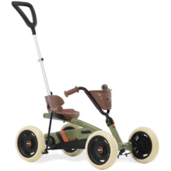 BERG Skelter Buzzy 2-in-1 Retro Green - Incl. Duwstang