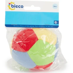 BIECO Baby Bal Van Velours, 10 Cm Met Belletje -Randwinkel Voor Kinderen bieco baby bal van velours 10 cm met belletje a006925 4