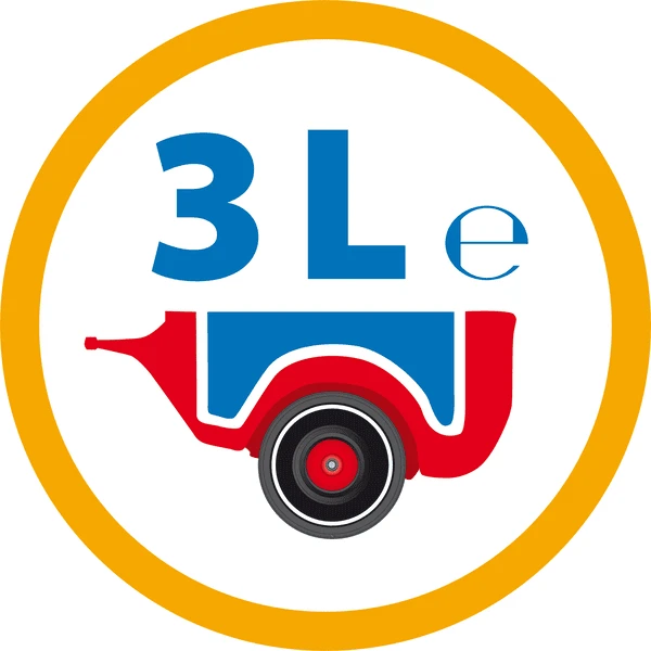 BIG Bobby Aanhanger / Car Trailer Classic Rood - Image 4