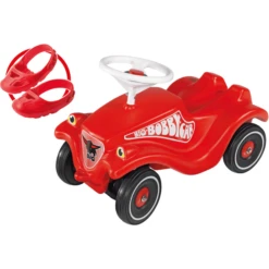BIG Bobby Car Classic Rood Inclusief Fluisterwielen En Schoenbescherming
