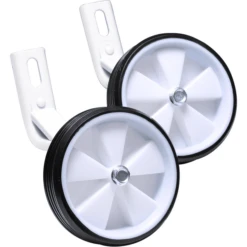 Bikestar Steunwieltjes Voor Kinderfiets 12", Wit