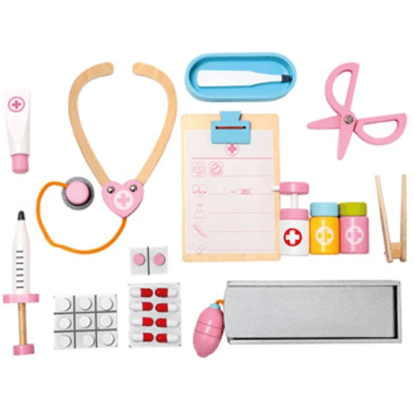 Bino Houten Dokterskoffer 16 St. - Image 3