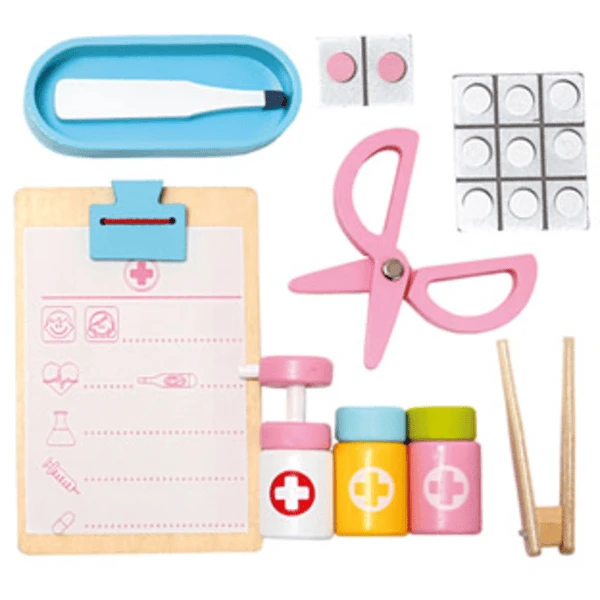 Bino Houten Dokterskoffer 16 St. - Image 4