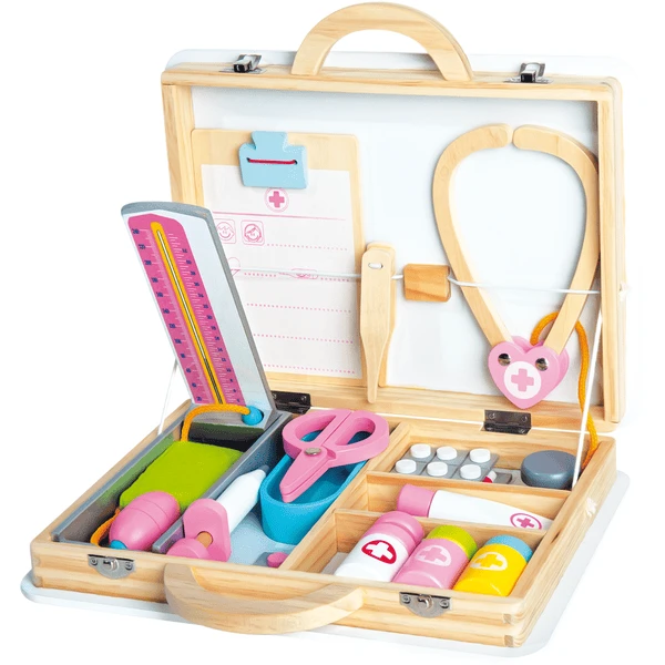 Bino Houten Dokterskoffer 16 St.