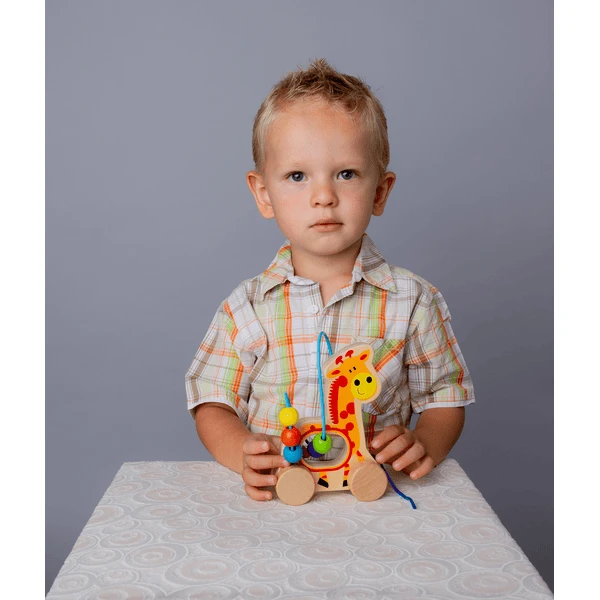 Bino Houten Doolhof Giraffe - Image 4