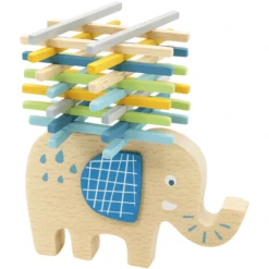 Bino Houten Evenwichtsspel, Olifant