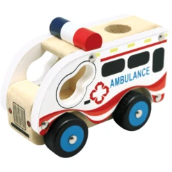 Bino Houten Ziekenhuiswagen