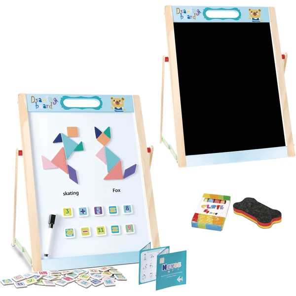 Bino Magnetisch Bord, Aan Beide Zijden Beschrijfbaar