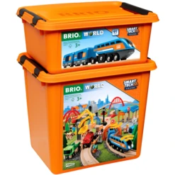 BRIO ® WORLD Smart Tech Sound Deluxe Set -Randwinkel Voor Kinderen brio world smart tech sound deluxe set a319658 4