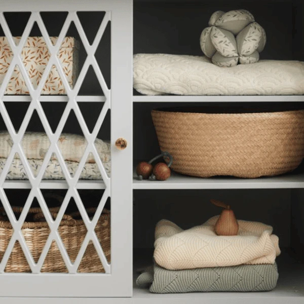 Cam Cam Copenhagen Cam Cam® COPENHAGEN Babybal - OCS Green Leaves - Afbeelding 4