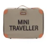 Childhome CHILD HOME Kinderkoffer Mini Traveller Canvas Khaki -Randwinkel Voor Kinderen child home kinderkoffer mini traveller canvas khaki a326034