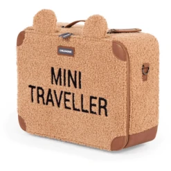 Childhome CHILD HOME Kinderkoffertje Mini Traveller Teddy Bruin -Randwinkel Voor Kinderen child home kinderkoffertje mini traveller teddy bruin a366705 3