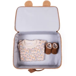 Childhome CHILD HOME Kinderkoffertje Mini Traveller Teddy Bruin -Randwinkel Voor Kinderen child home kinderkoffertje mini traveller teddy bruin a366705 4