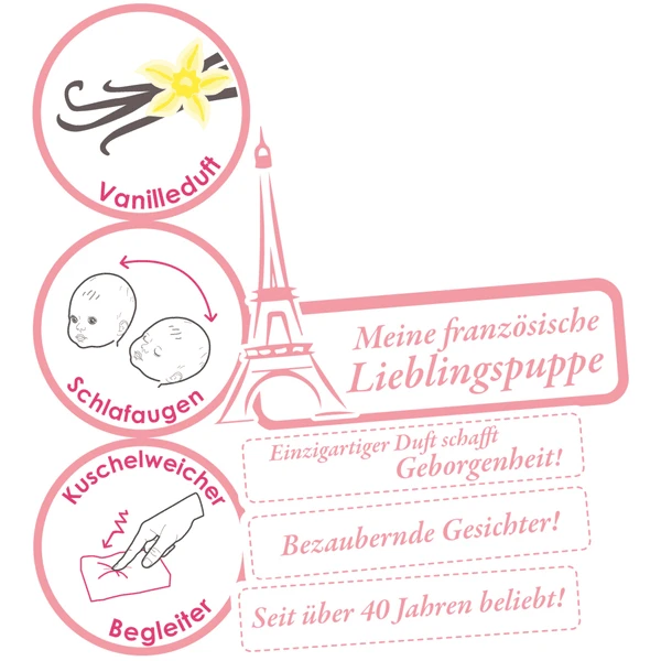 Corolle ® Mon Premier Baby Doll Calin Myrtille - Afbeelding 5