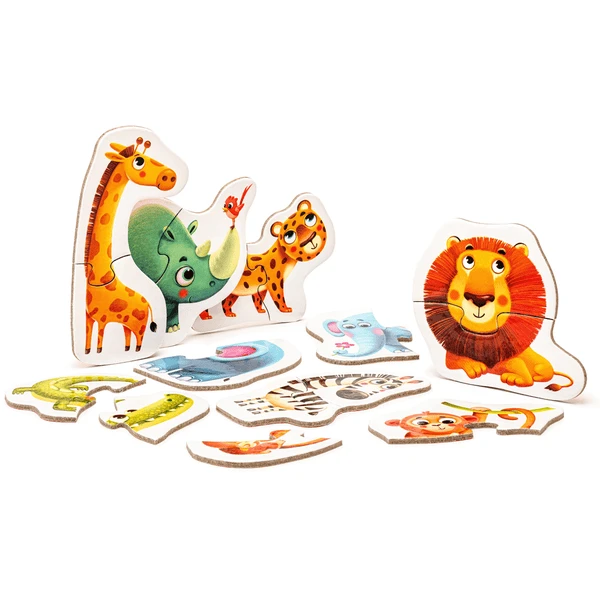 Cubika Puzzels "Afrikaanse Dieren - Afbeelding 2