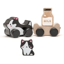 Cubika Toys Houten Speelgoed "Clever Kitten