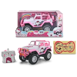 DICKIE RC Hello Kitty RC Jeep Wrangler 1:16