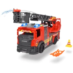 DICKIE Toys Scania Brandweerwagen -Randwinkel Voor Kinderen dickie toys scania brandweerwagen a293556 2