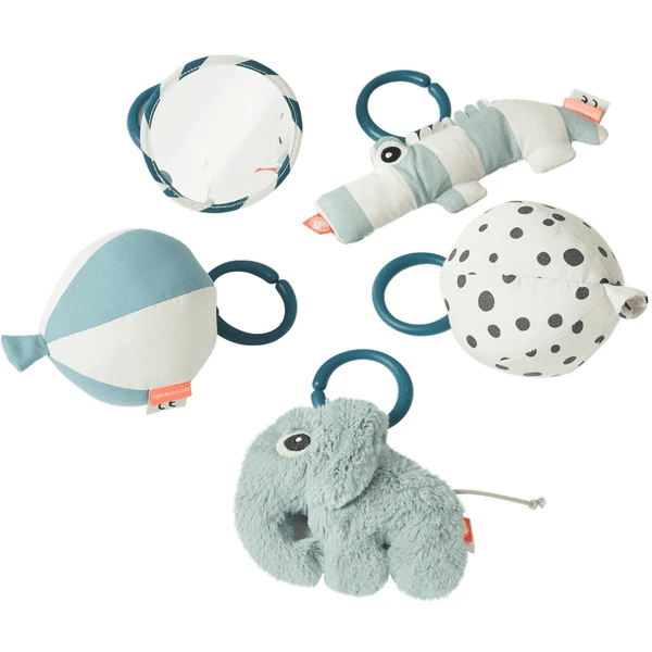 Done By Deer ™ Activity Speelstrik & Deken, Blauw - Afbeelding 4