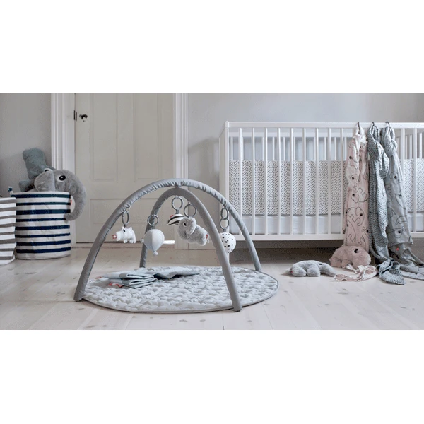 Done By Deer ™ Activity Speelstrik & Deken, Grijs - Afbeelding 4