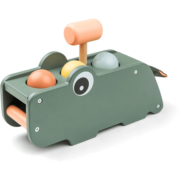 Done By Deer ™ Klopbank Croco Groen - Afbeelding 4