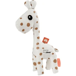 Done By Deer ™ Rammelaar Giraffe Raffi, Wit/goud