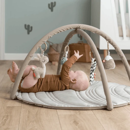 Done By Deer ™ Speelboog Met Kruipdeken Lalee Sand - Afbeelding 2