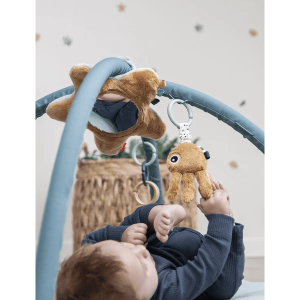 Done By Deer ™ Speelboog Met Kruipdeken Zee Friends - Blauw - Image 5