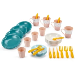 Ecoiffier Vert Azur Picknick Service