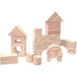 Edushape 80 Houtachtige Bouwstenen