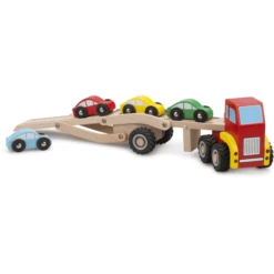 New Classic Toys® EITECH Autotransporter Incl. 4 Auto's -Randwinkel Voor Kinderen eitech autotransporter incl 4 autos a162280 1