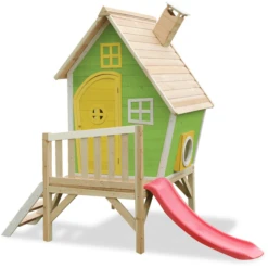 EXIT TOYS EXIT Fantasia 300 Houten Speelhuis - Groen