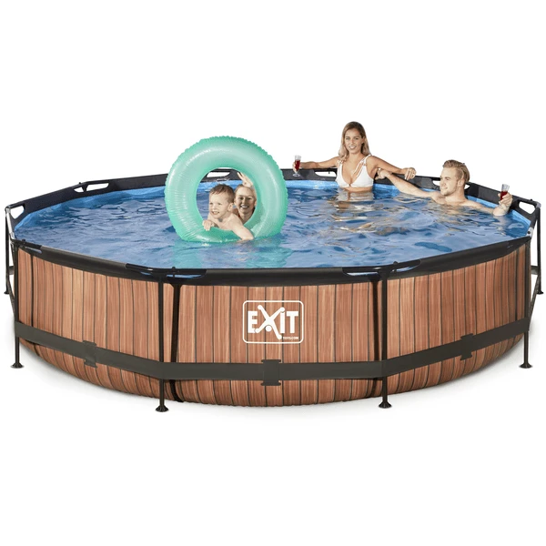 EXIT TOYS EXIT Frame Pool ø300x76cm (12v) - HoutlookEXIT Frame Pool ø360x76cm (12v) - Houtlook - Image 3
