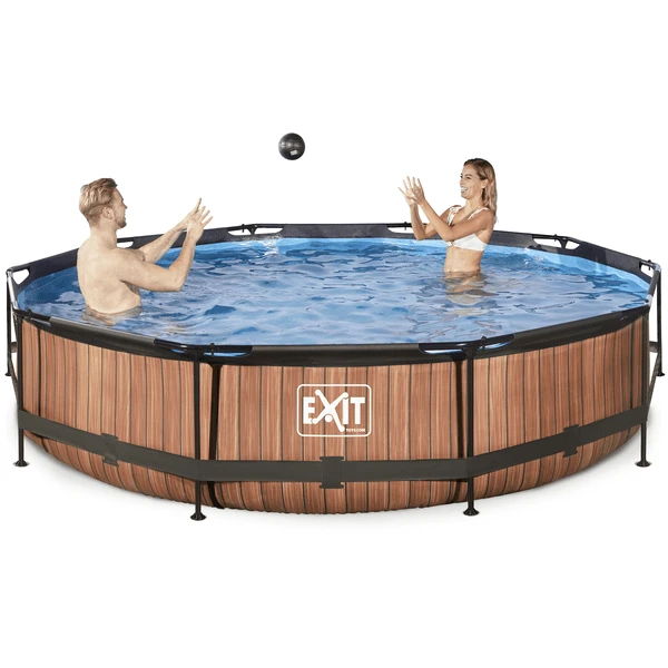 EXIT TOYS EXIT Frame Pool ø300x76cm (12v) - HoutlookEXIT Frame Pool ø360x76cm (12v) - Houtlook - Image 4