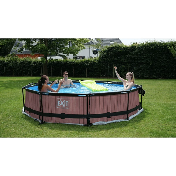 EXIT TOYS EXIT Frame Pool ø300x76cm (12v) - HoutlookEXIT Frame Pool ø360x76cm (12v) - Houtlook - Image 5