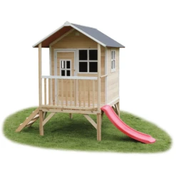EXIT TOYS EXIT Loft 300 Houten Speelhuis - Naturel