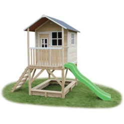 EXIT TOYS EXIT Loft 550 Houten Speelhuis - Naturel