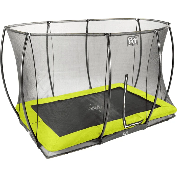 EXIT TOYS EXIT Silhouette Inground Trampoline 214x305cm Met Veiligheidsnet - Groen - Image 3
