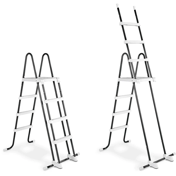 EXIT TOYS EXIT Stone Pool ø450x122cm Met Zandfilterpomp, Grijs - Afbeelding 4