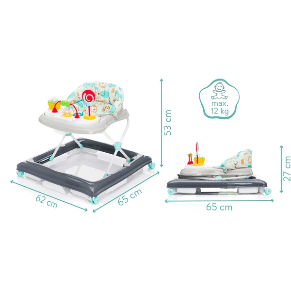 Fillikid Baby Walker Leeuw + Krokodil - Image 2